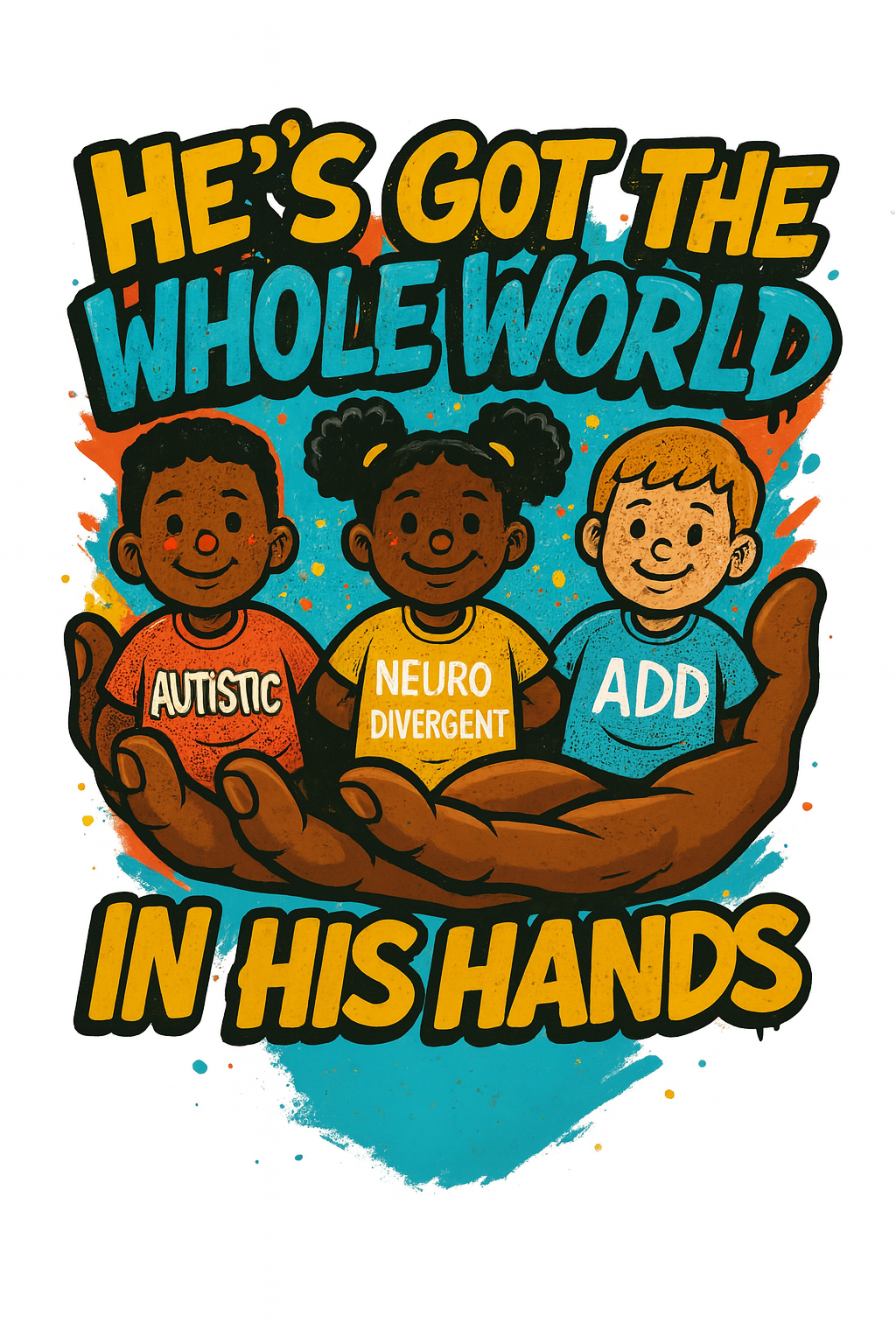 Whole World In His Hands II-Toddler Short Sleeve Tee
